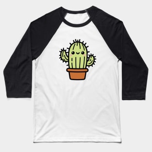 Cute Cactus Baseball T-Shirt